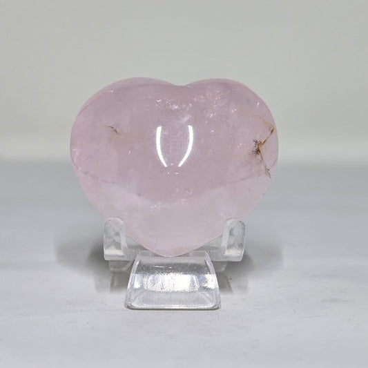 Rose Quartz small Heart