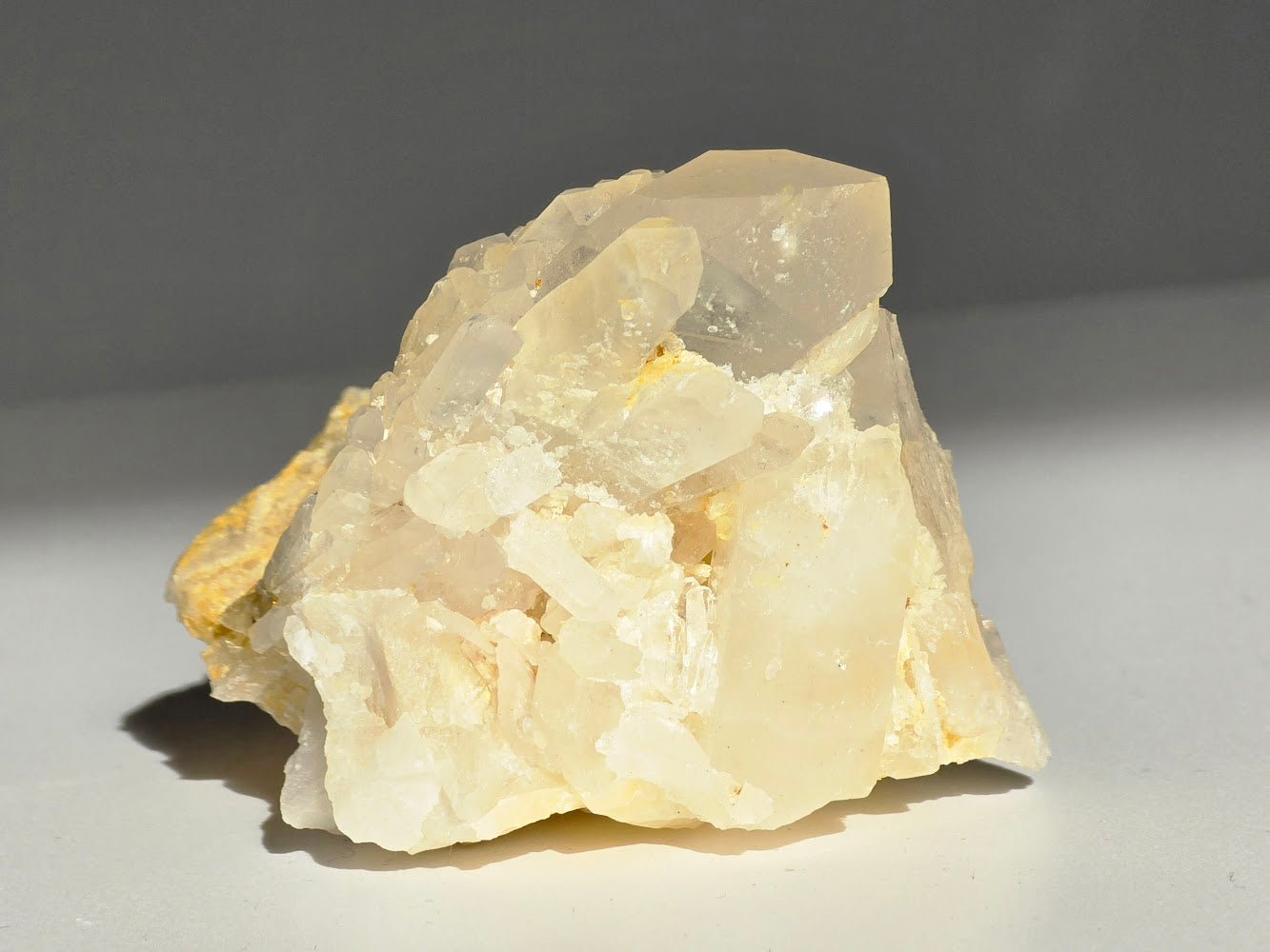 Candle Quartz Cluster