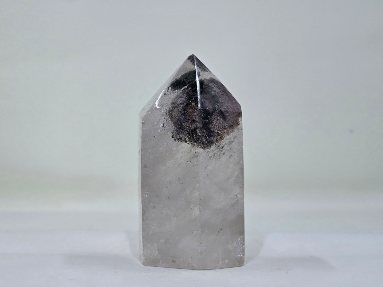 Lodolite Quartz Point (Garden Quartz)