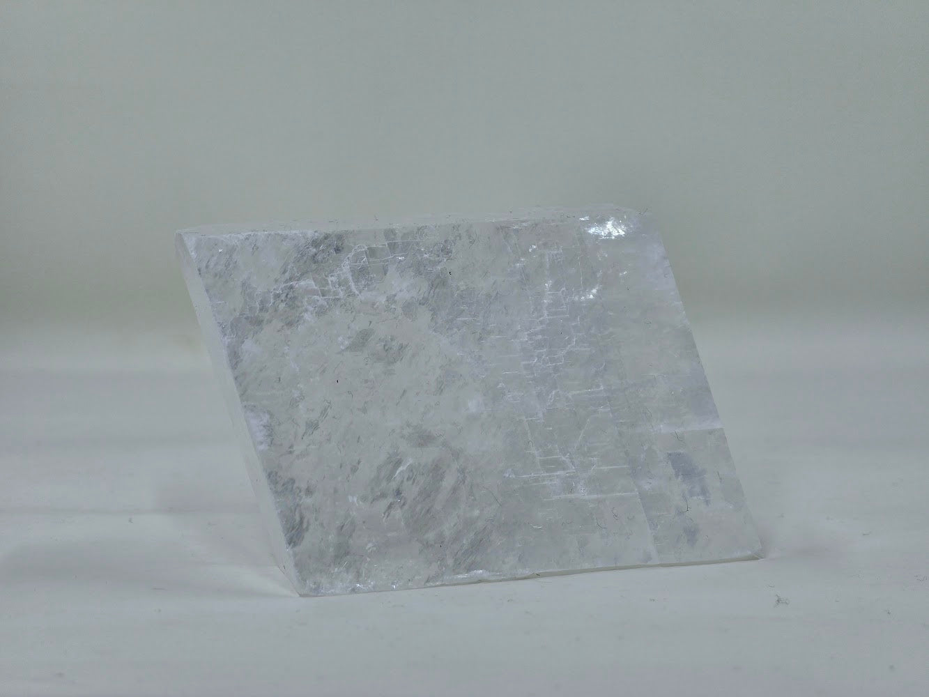 Iceland Spar Slab (Optical Illusion Calcite)