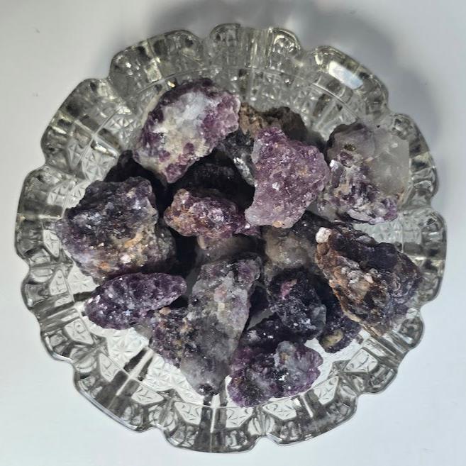 Purple Mica (Gem Lepidolite)