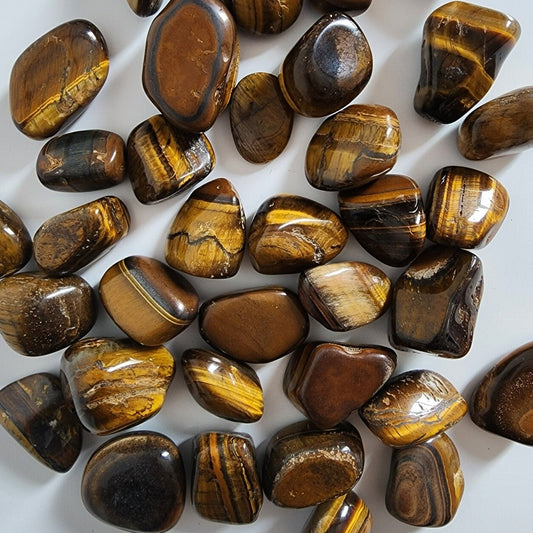 Tigers Eye Tumblestone