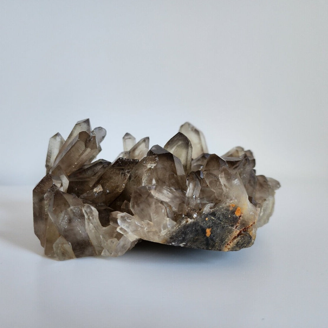 Smokey Citrine Cluster