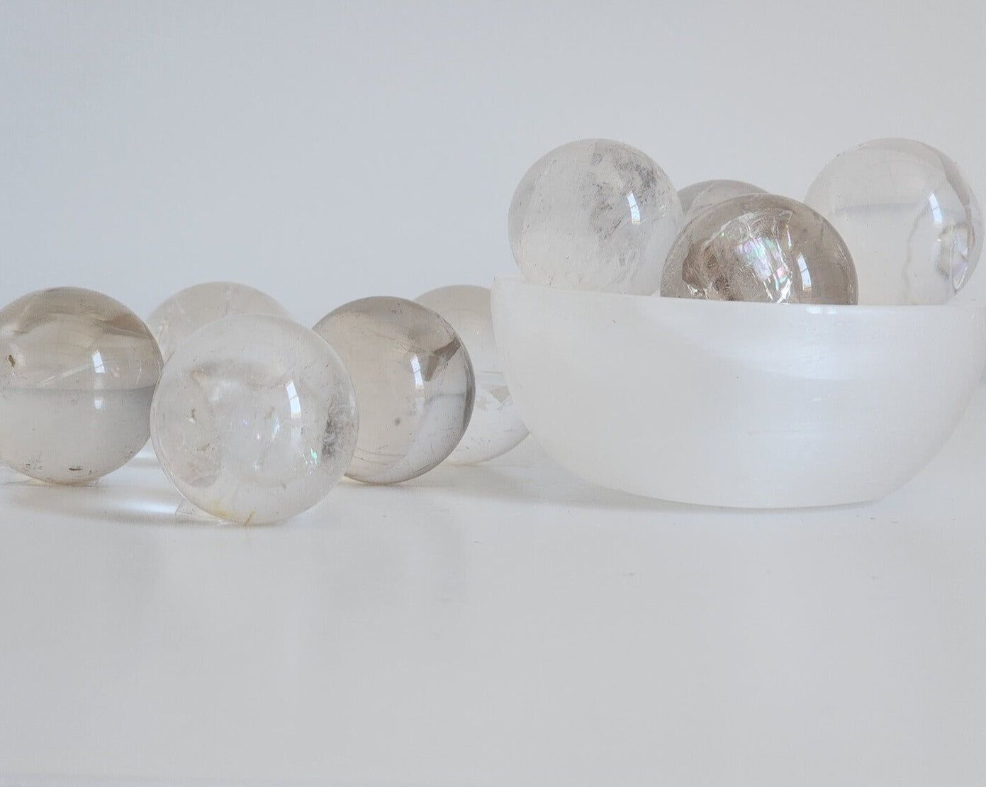 Clear Quartz Mini Spheres