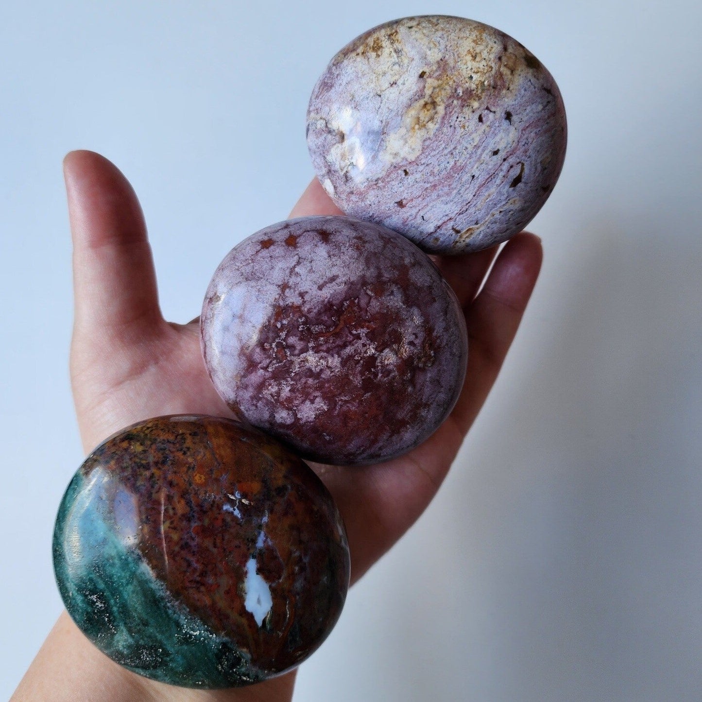 Ocean Jasper Palmstone