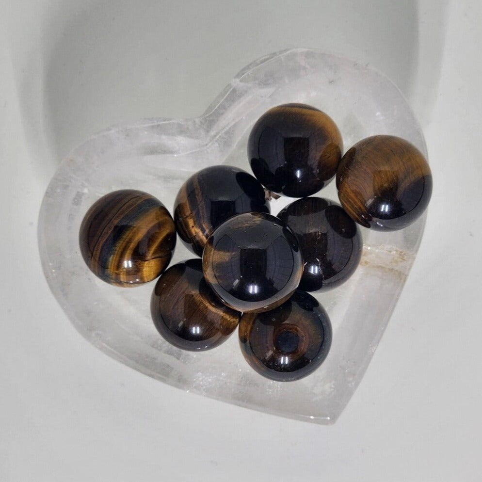 Tigers Eye Spheres