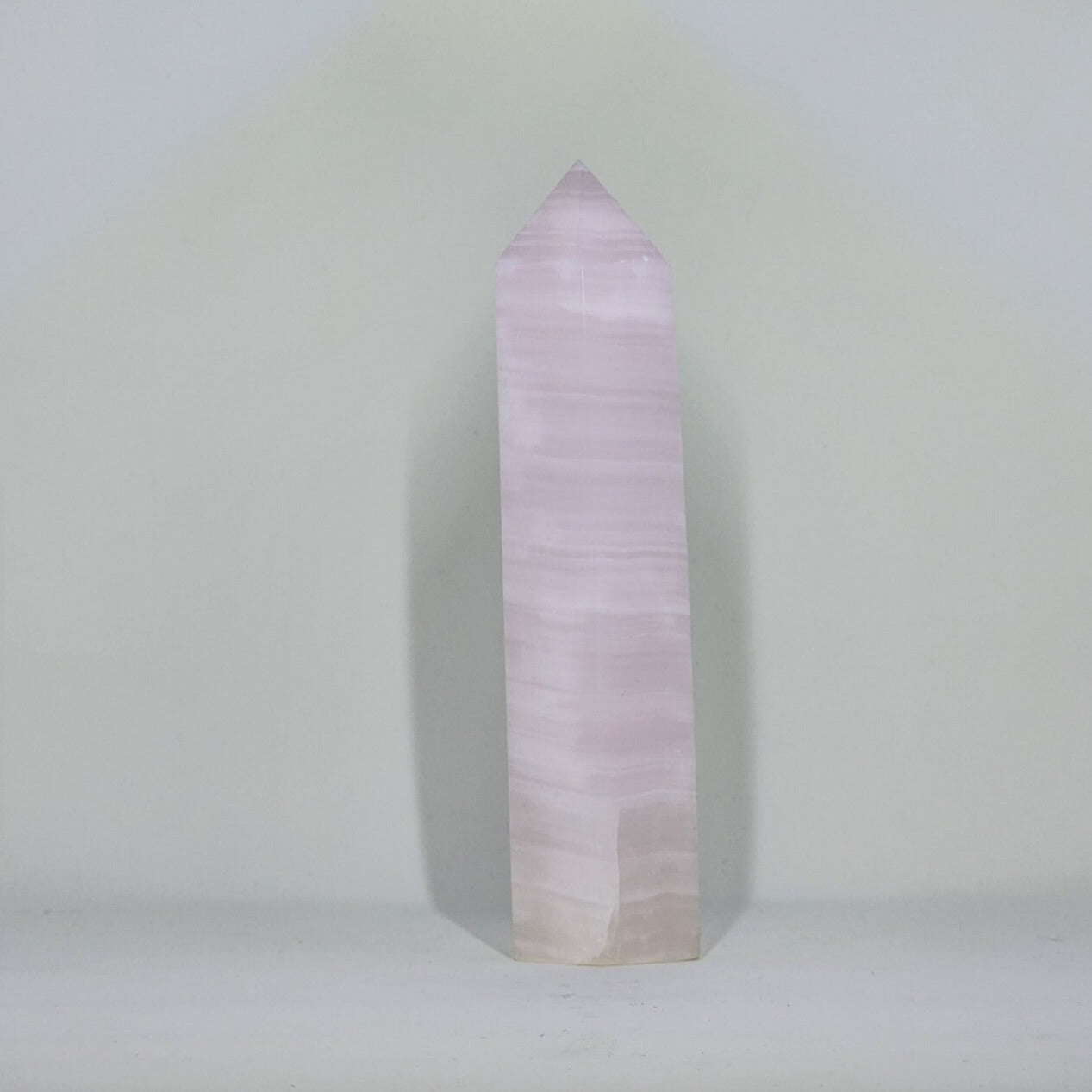 Pink Mangano Calcite Tower