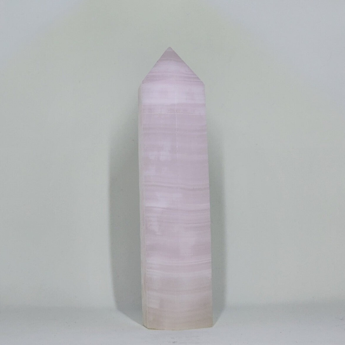 Pink Mangano Calcite Tower