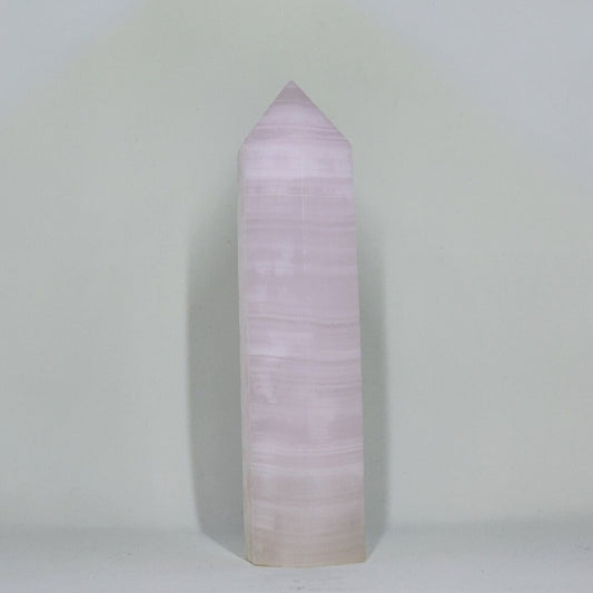 Pink Mangano Calcite Tower