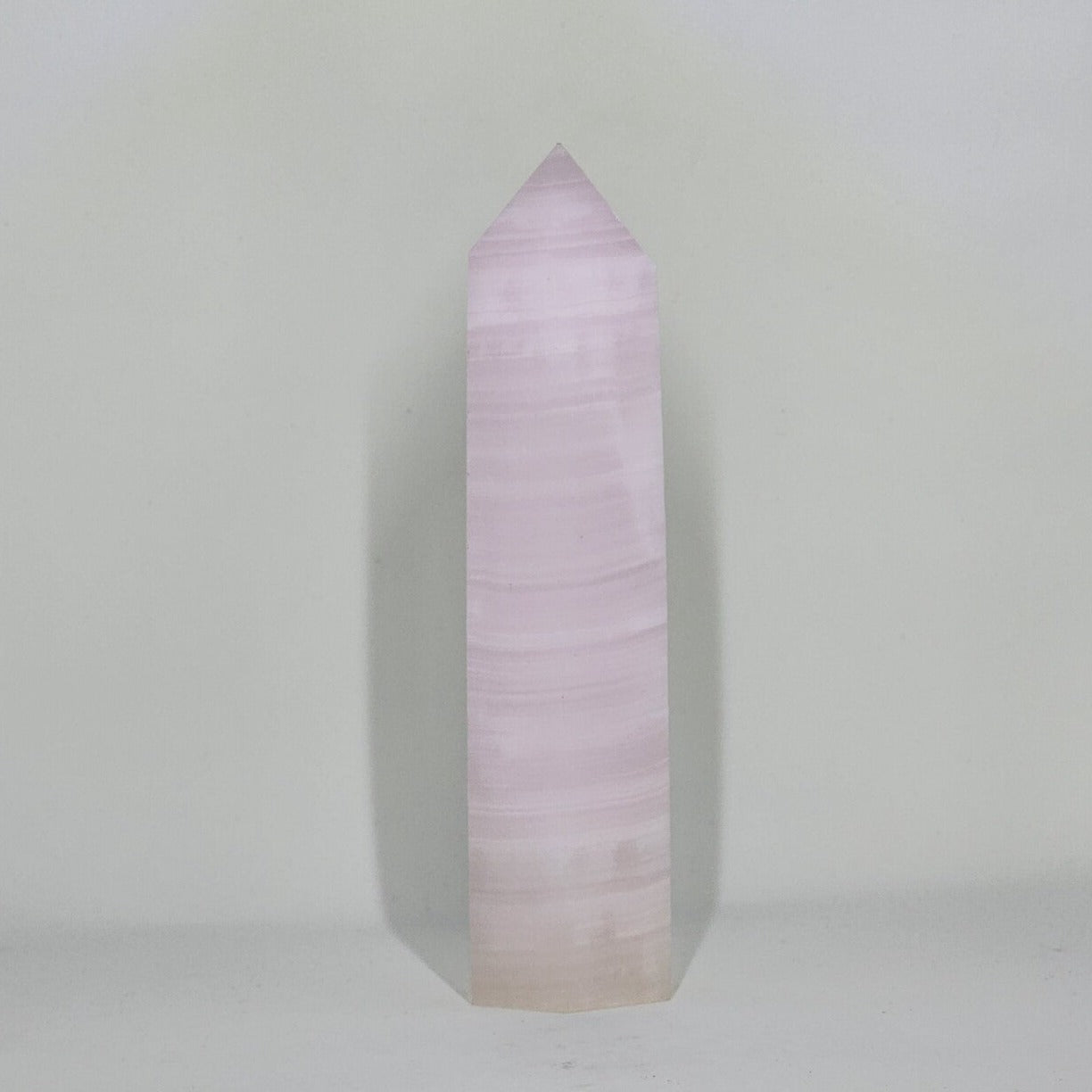 Pink Mangano Calcite Tower