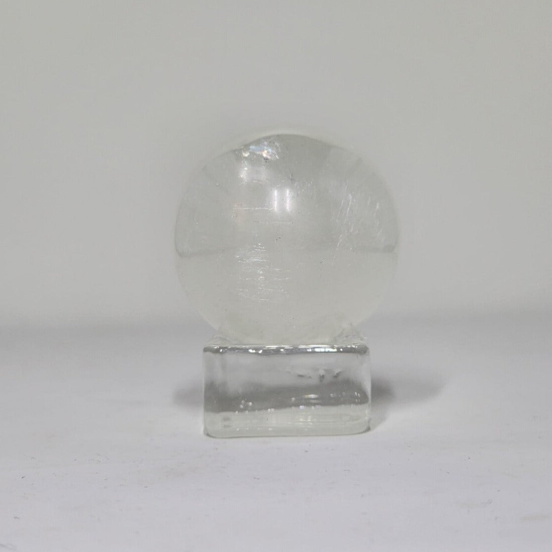 White Calcite Sphere