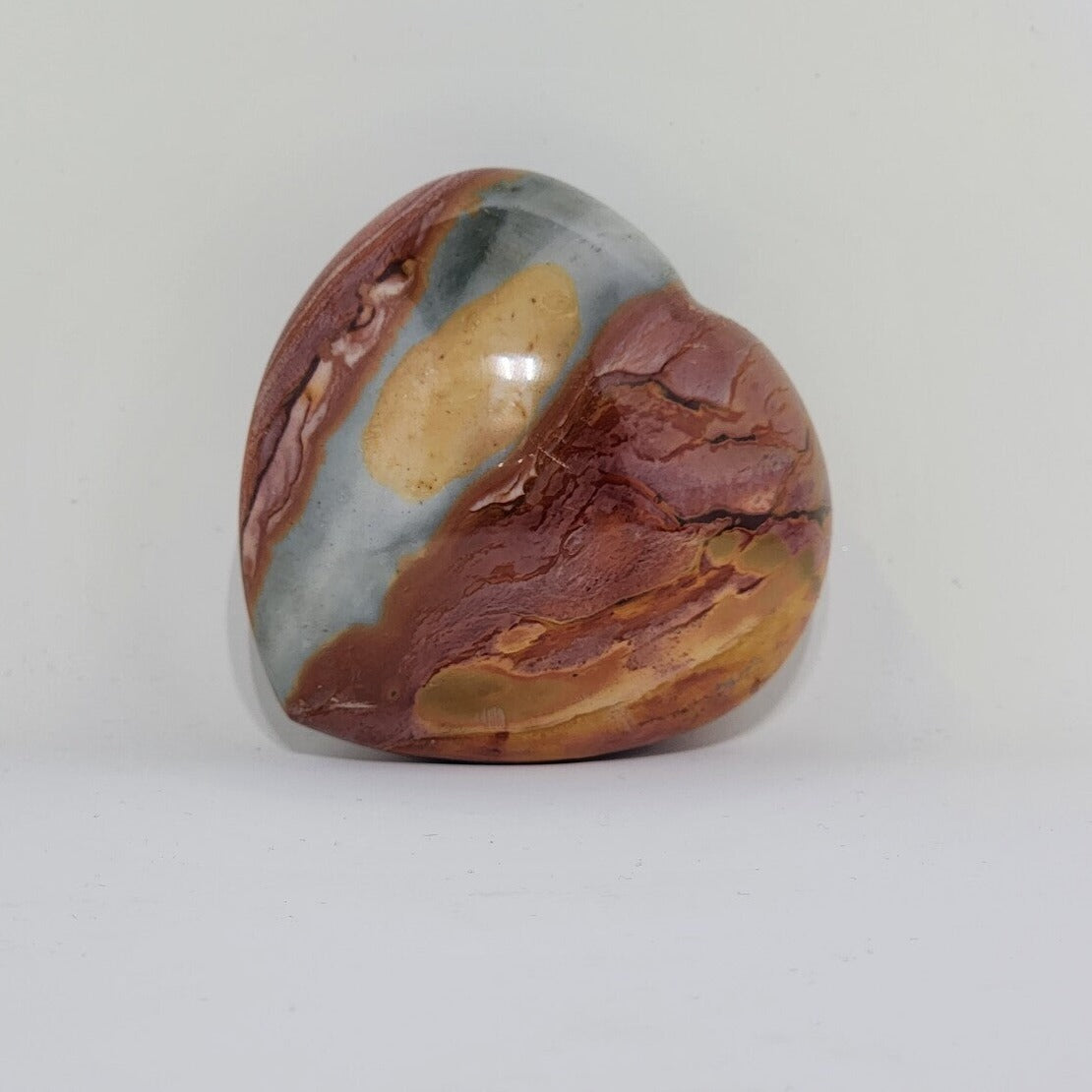 Polychrome Jasper Heart