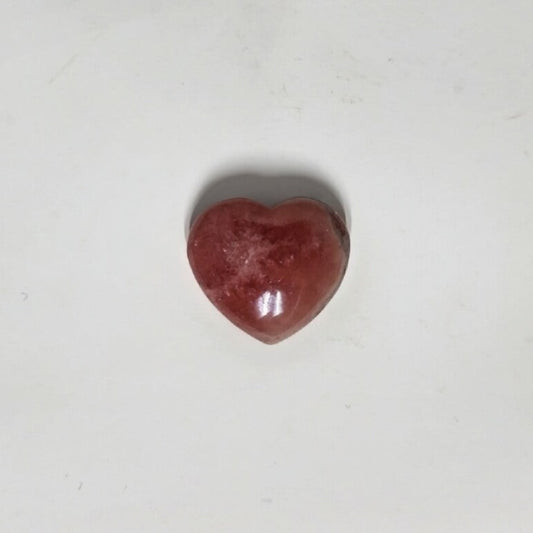 Rhodochrosite Heart