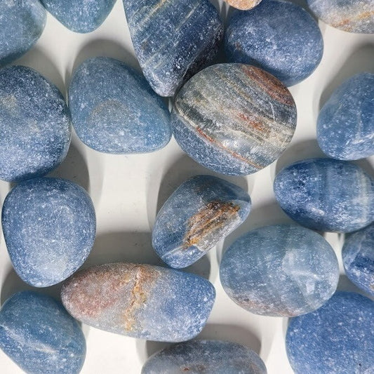 Blue Onyx Tumblestones