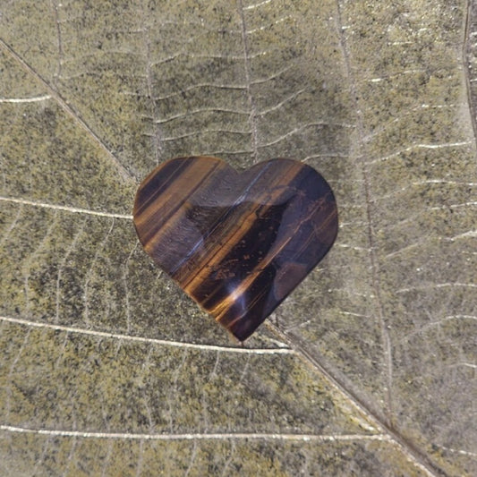 Tigers Eye Heart