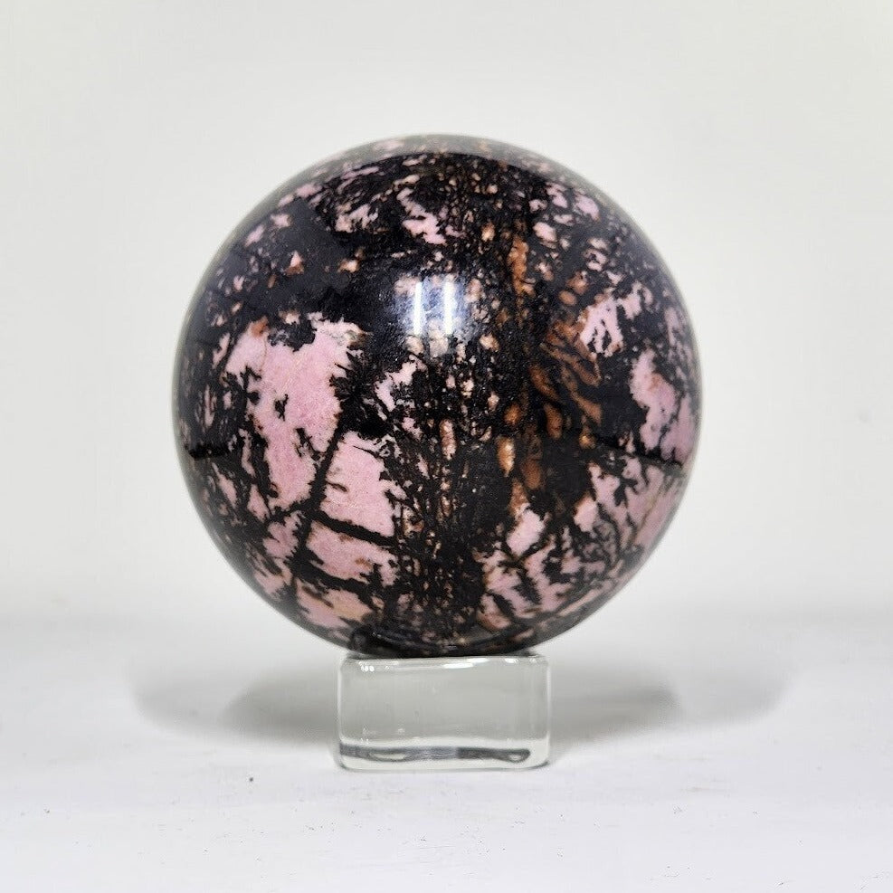 Rhodonite Sphere