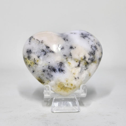 Dendritic Agate Heart