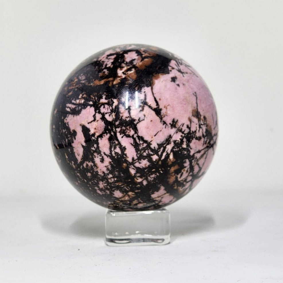 Rhodonite Sphere