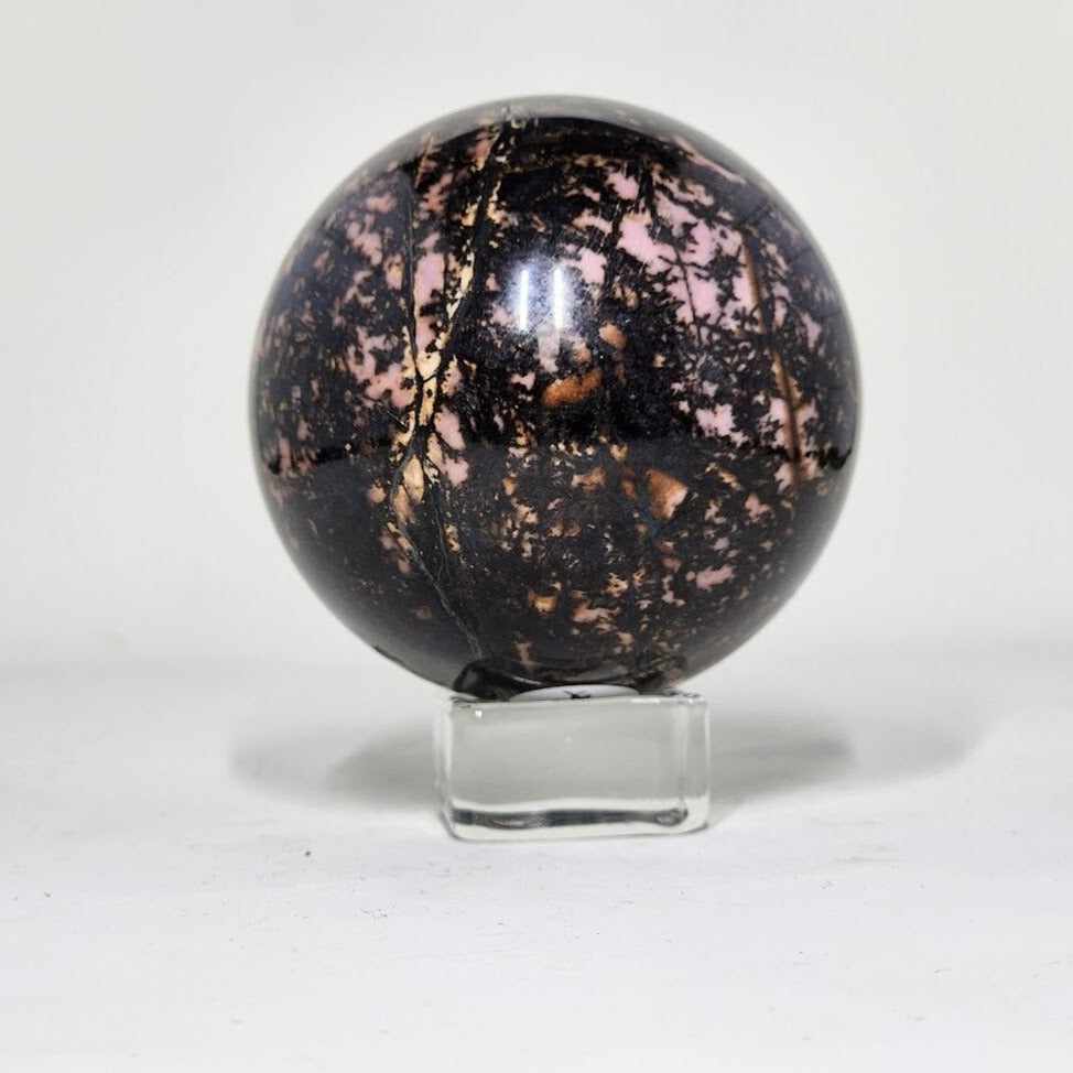 Rhodonite Sphere