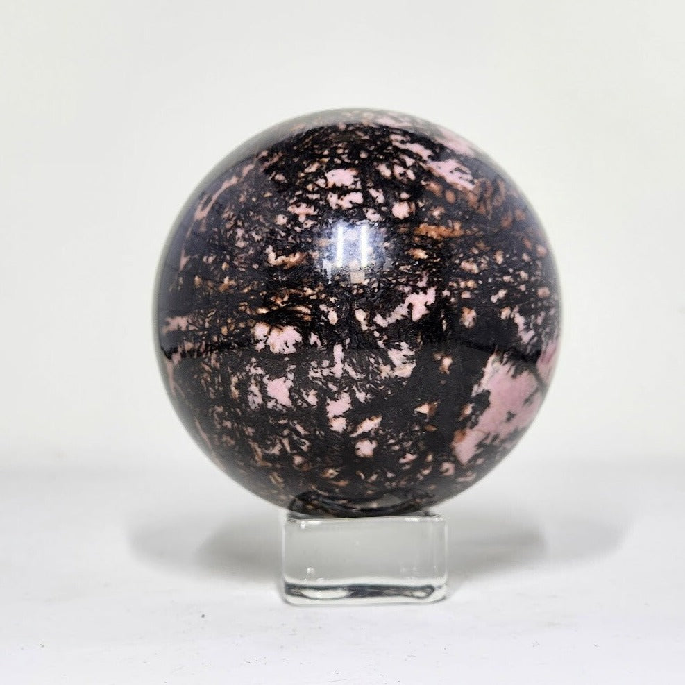 Rhodonite Sphere