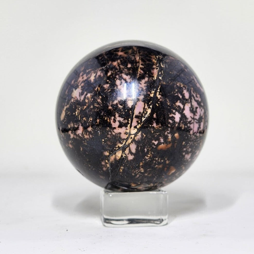 Rhodonite Sphere