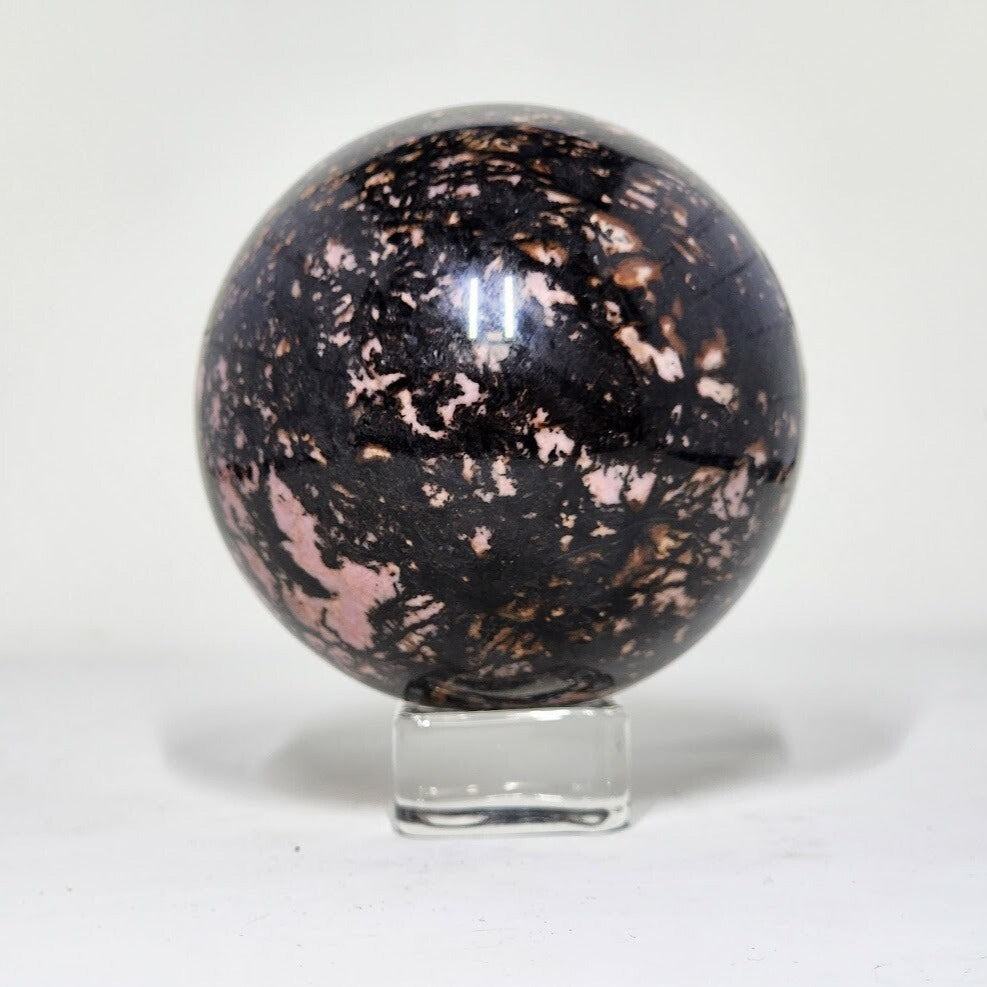 Rhodonite Sphere