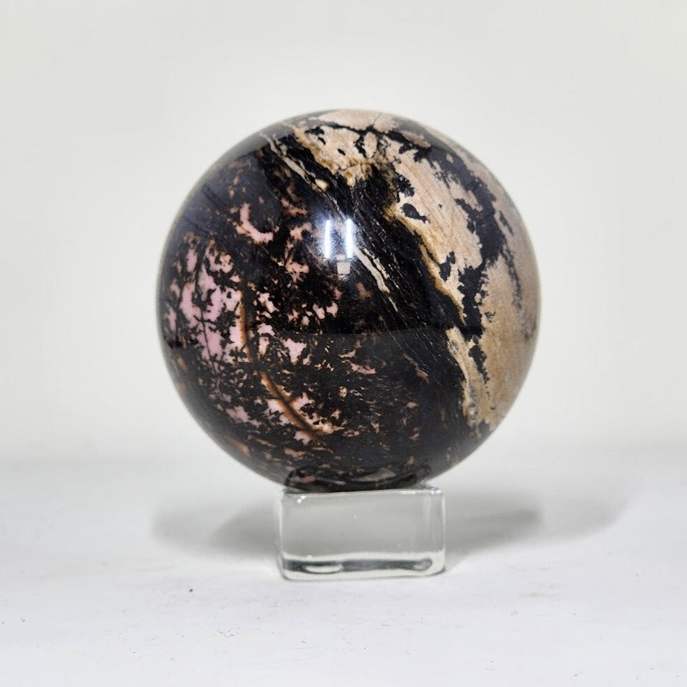 Rhodonite Sphere