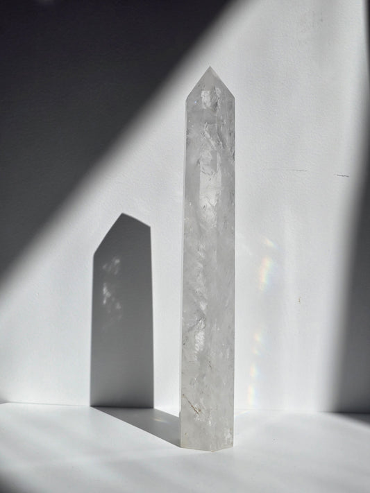 Clear Quartz Tower